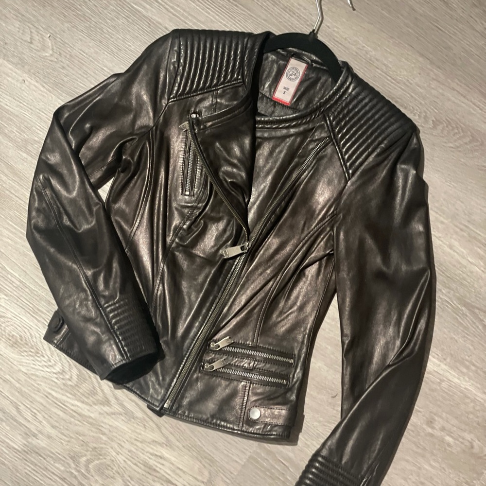 Franko Armondi 100% Leather Jacket